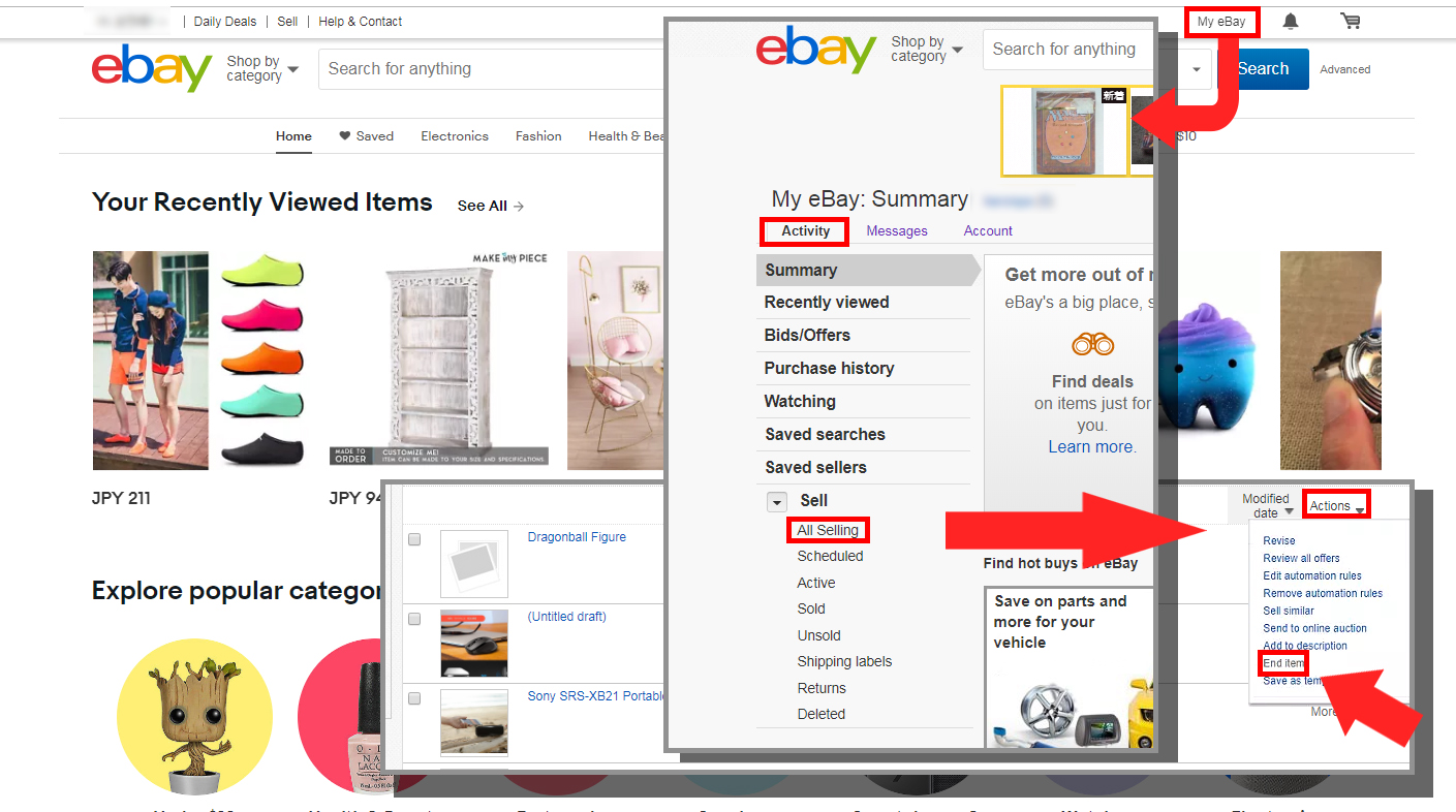 ebay出品は取り消し可能！入札済みでもクレームゼロでキャンセルする方法