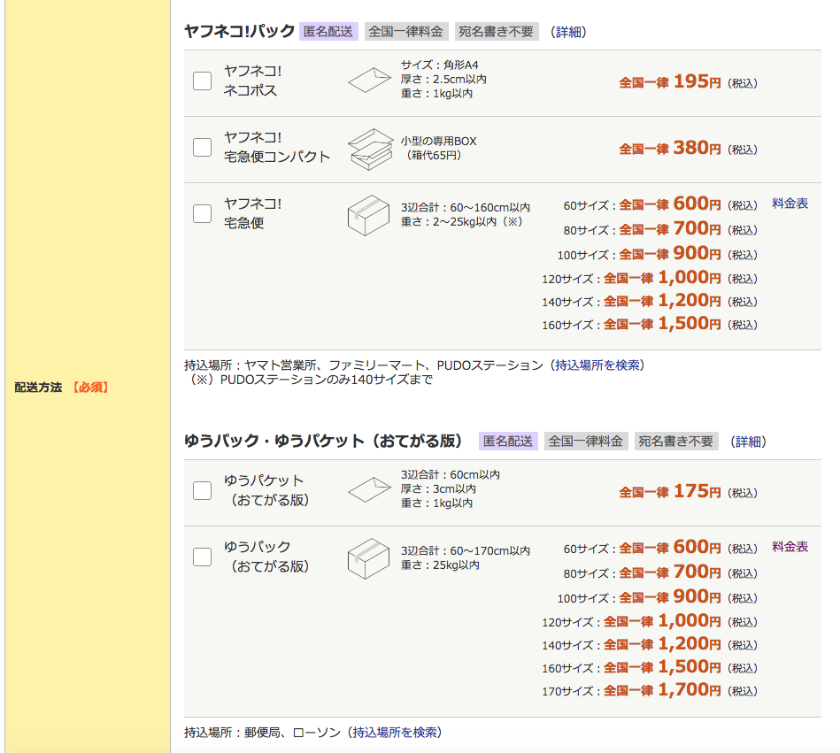 ヤフオク の出品フォームを解説 商品情報はこう入れろ