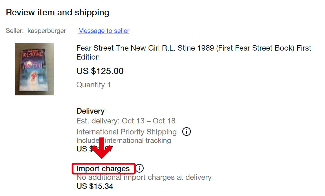 Ebay Import Charges Calculator at Brenda Hughes blog